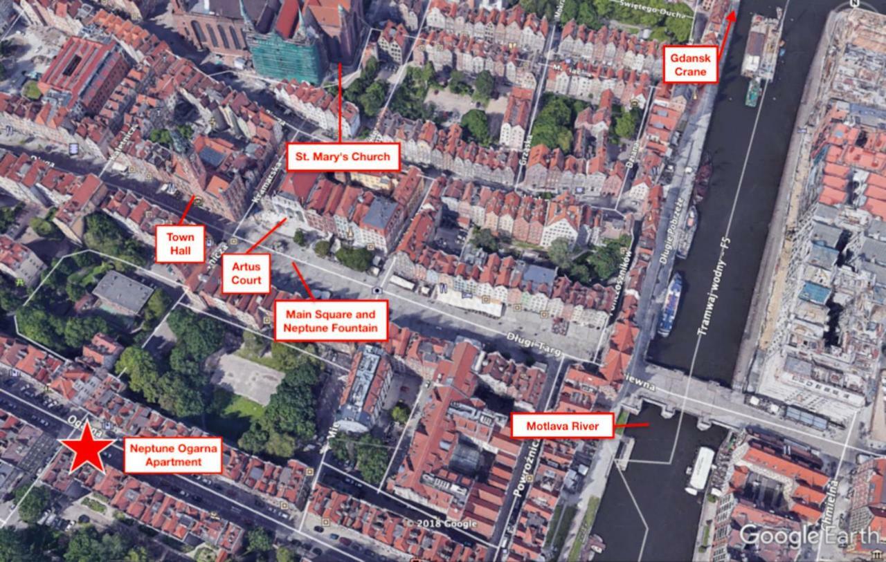 Old Town Super Apartment Ogarna Gdańsk Buitenkant foto